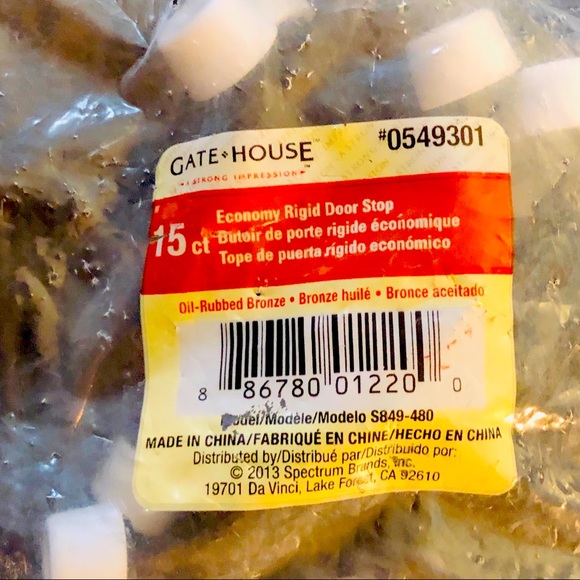 DOOR STOP GATE - HOUSE Economy rigid doorstop NWT - Picture 6 of 14